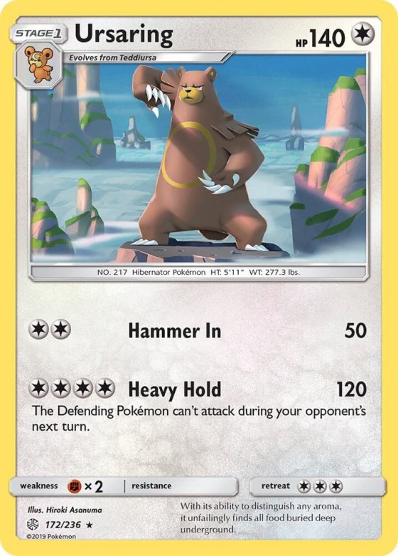 Ursaring - Reverse Holo