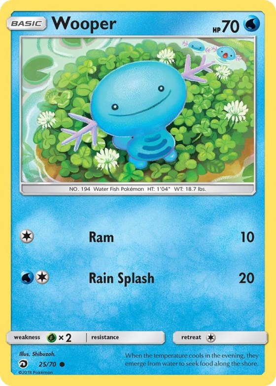 Wooper - Reverse Holo