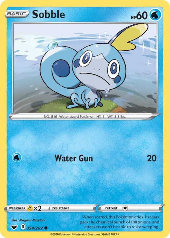 Sobble (054) - Reverse Holo