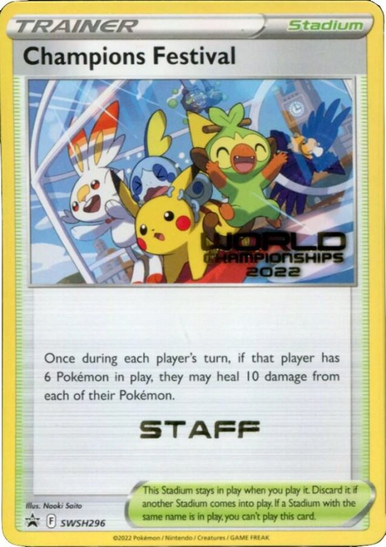 Champions Festival - Staff