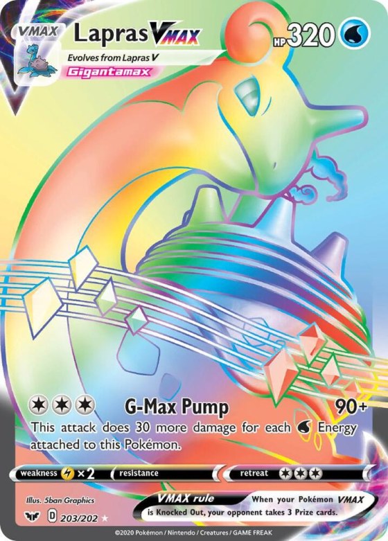 Lapras VMAX (Secret)