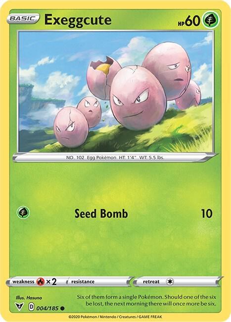 Exeggcute - Reverse Holo