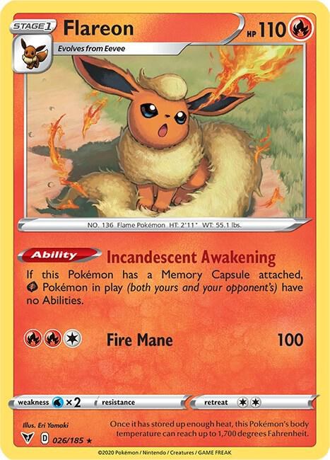 Flareon - Reverse Holo