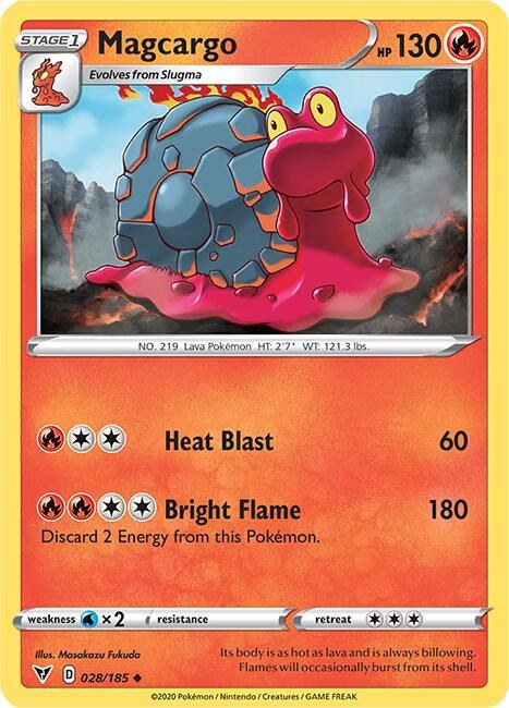 Magcargo - Reverse Holo