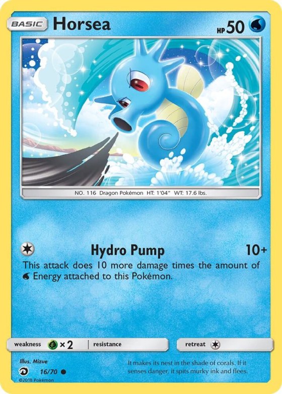 Horsea (16) - Reverse Holo