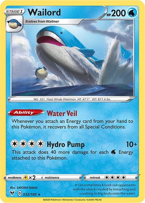 Wailord - Reverse Holo