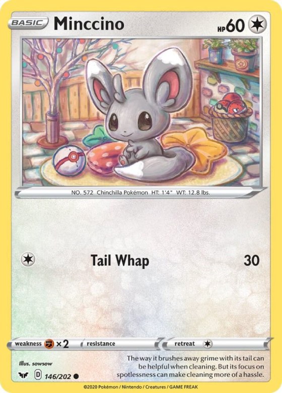 Minccino (146) - Reverse Holo