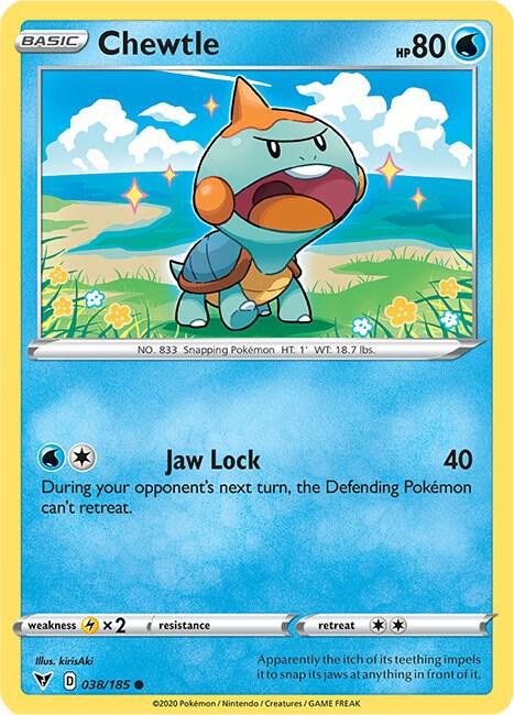 Chewtle - Reverse Holo