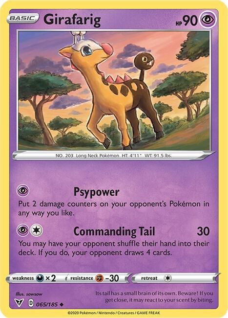 Girafarig - Reverse Holo