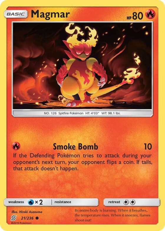 Magmar - Reverse Holo