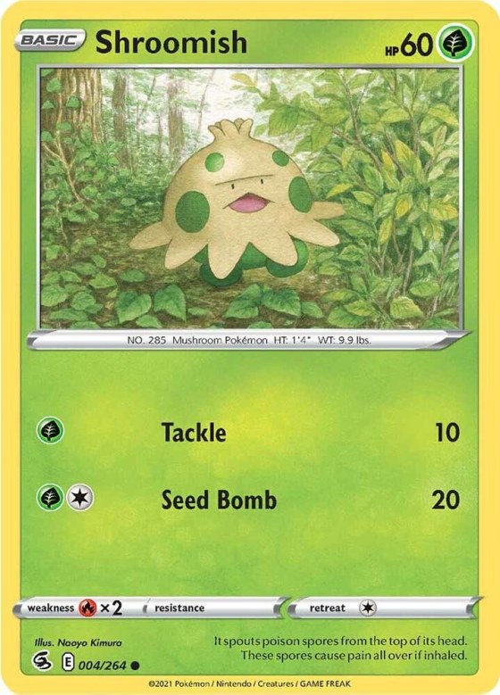 Shroomish - Reverse Holo