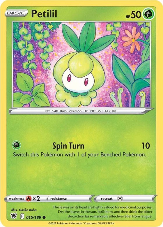 Petilil - Reverse Holo