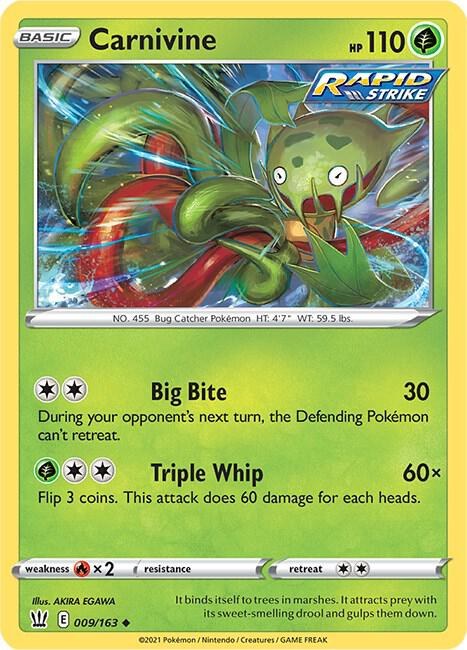 Carnivine - Reverse Holo
