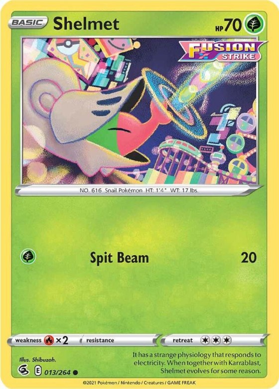 Shelmet - Reverse Holo