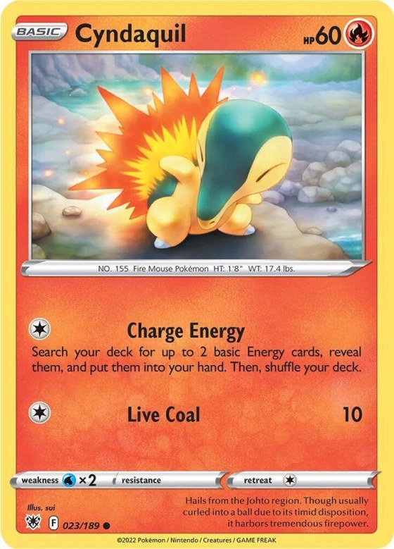 Cyndaquil - Reverse Holo