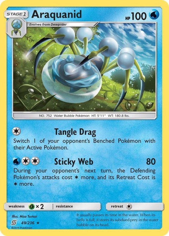 Araquanid - Reverse Holo