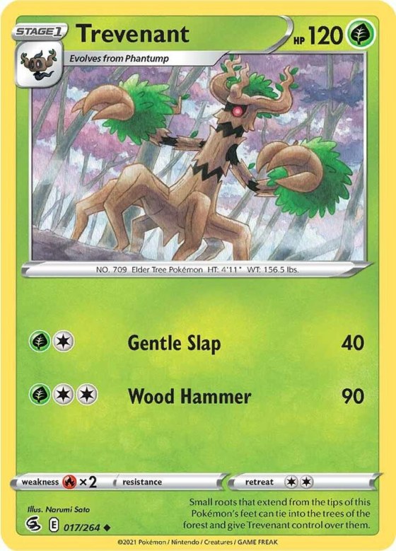 Trevenant - Reverse Holo