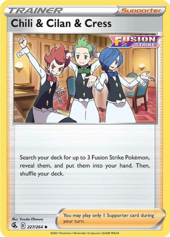 Chili & Cilan & Cress - Reverse Holo