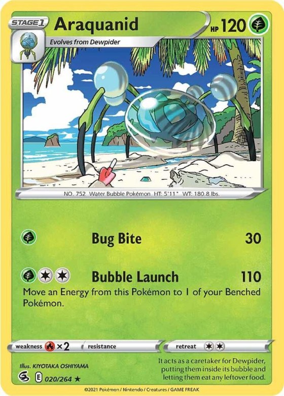 Araquanid - Reverse Holo