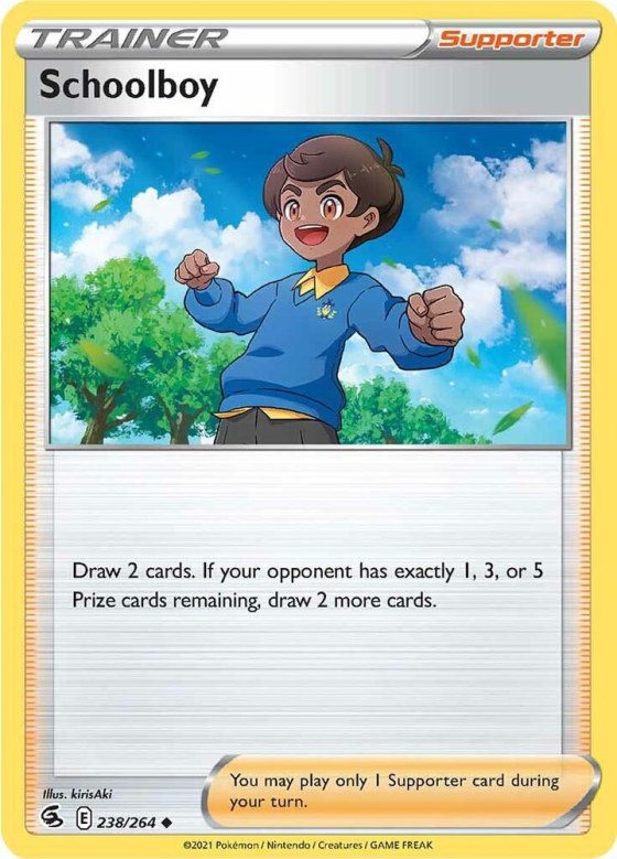Schoolboy - Reverse Holo