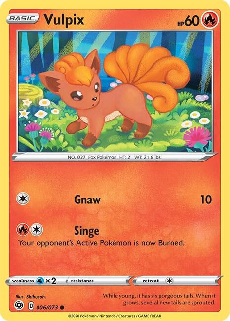 Vulpix - Reverse Holo