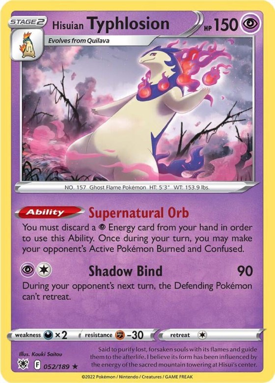 Hisuian Typhlosion - Holo