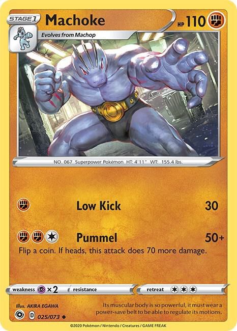 Machoke - Reverse Holo