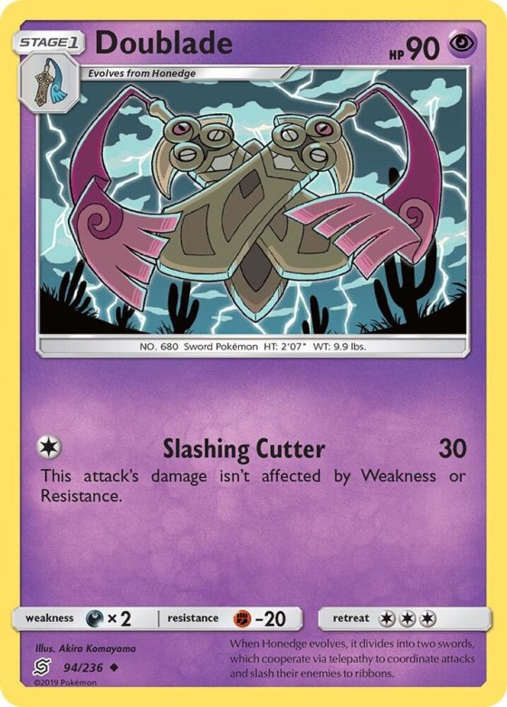 Doublade - Reverse Holo
