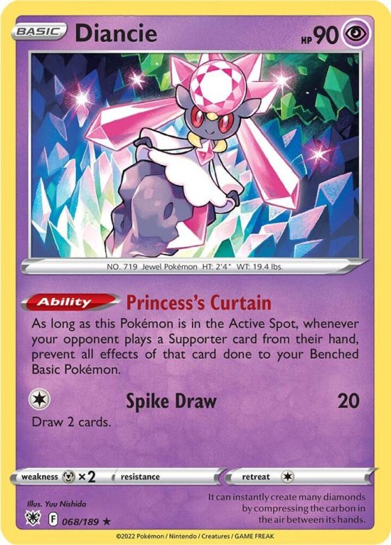 Diancie - Reverse Holo