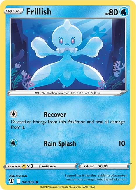 Frillish - Reverse Holo