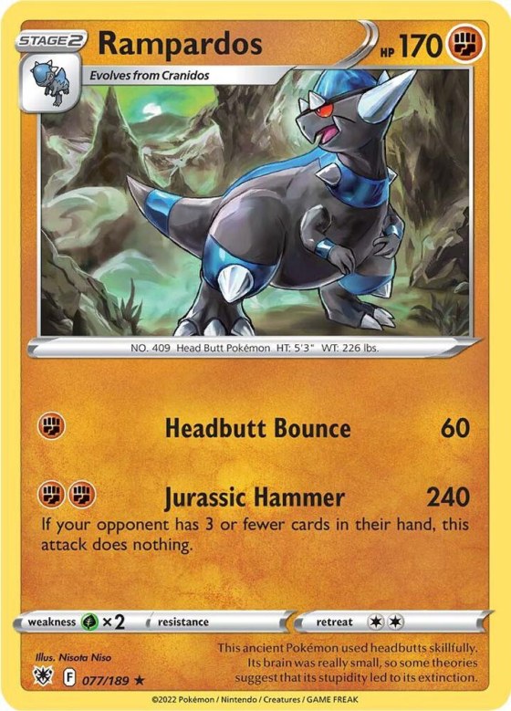 Rampardos - Reverse Holo
