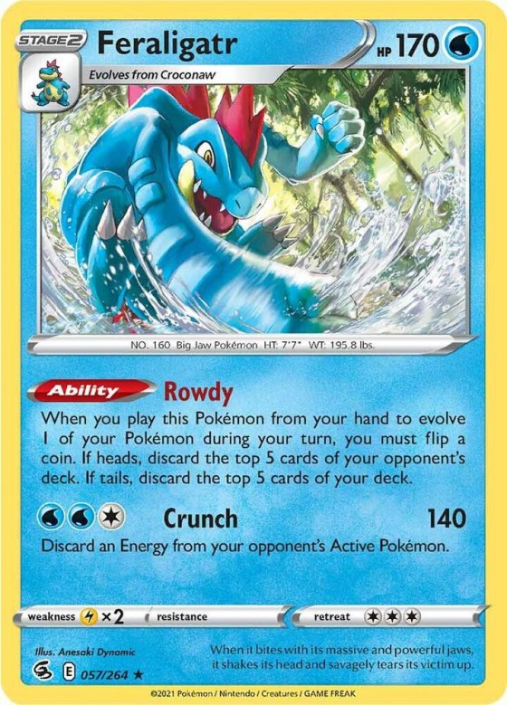 Feraligatr - Reverse Holo