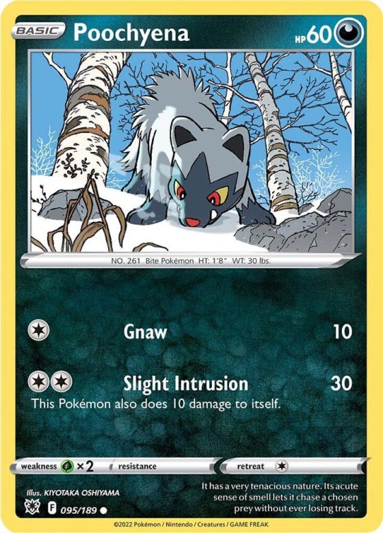 Poochyena - Reverse Holo