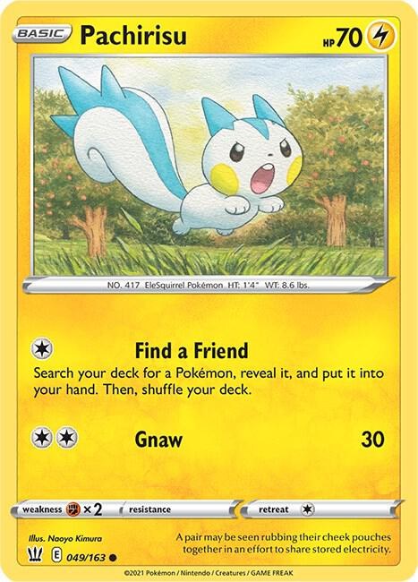 Pachirisu - Reverse Holo