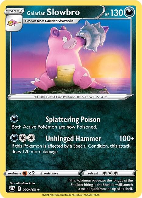 Galarian Slowbro - Reverse Holo