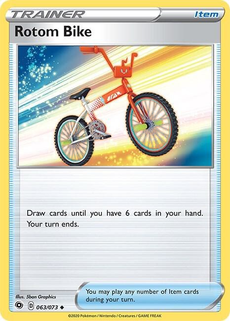 Rotom Bike - Reverse Holo