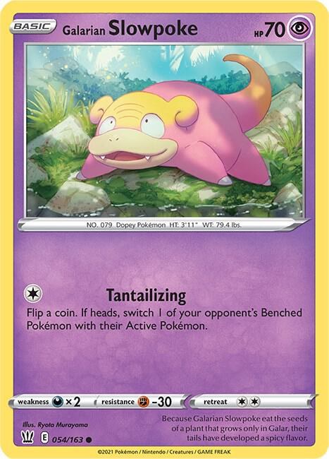 Galarian Slowpoke - Reverse Holo