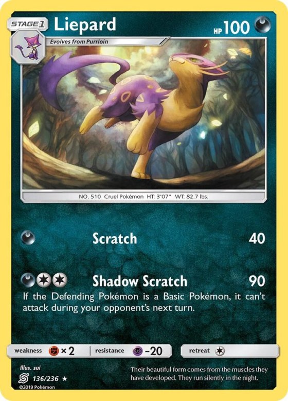 Liepard - Reverse Holo