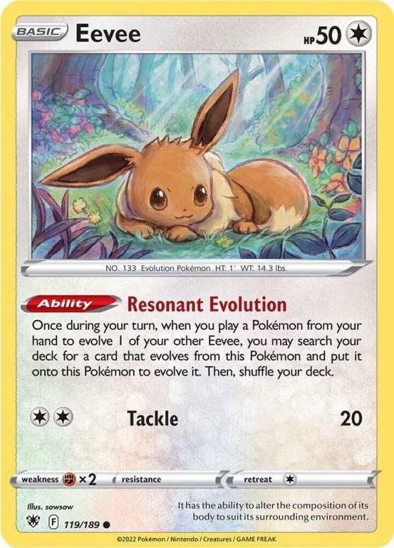 Eevee - Reverse Holo