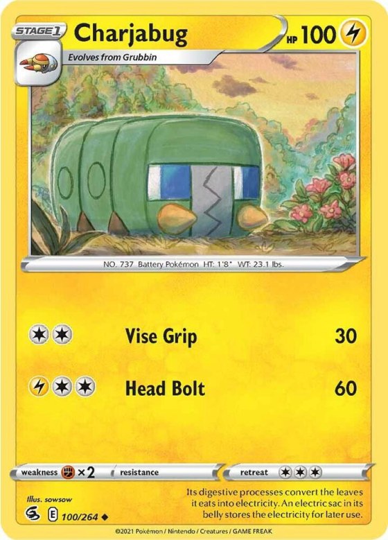Charjabug - Reverse Holo