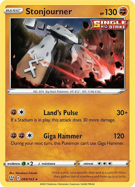 Stonjourner - Reverse Holo