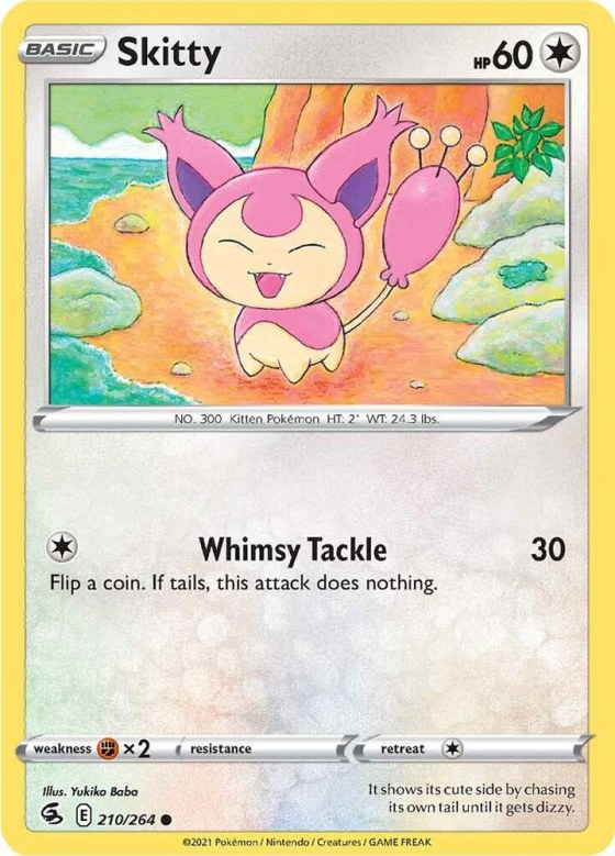 Skitty - Reverse Holo