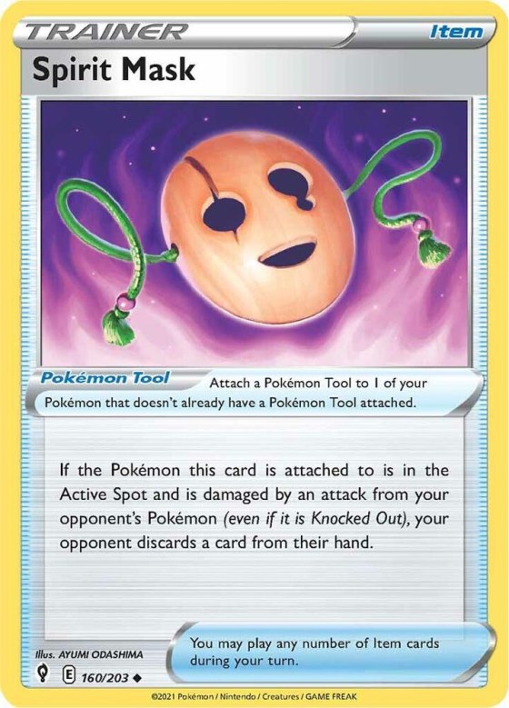 Spirit Mask - Reverse Holo