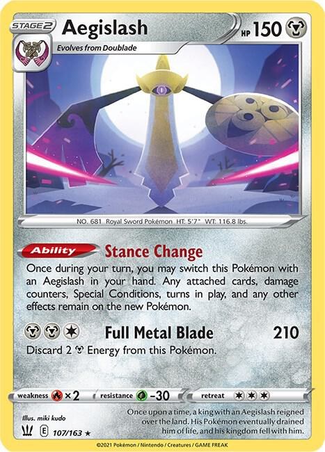 Aegislash (107) - Holo