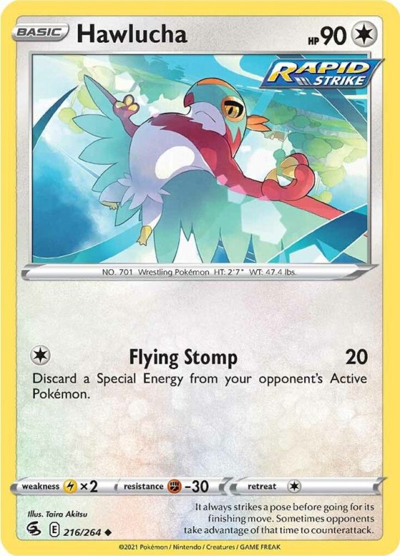 Hawlucha - Reverse Holo