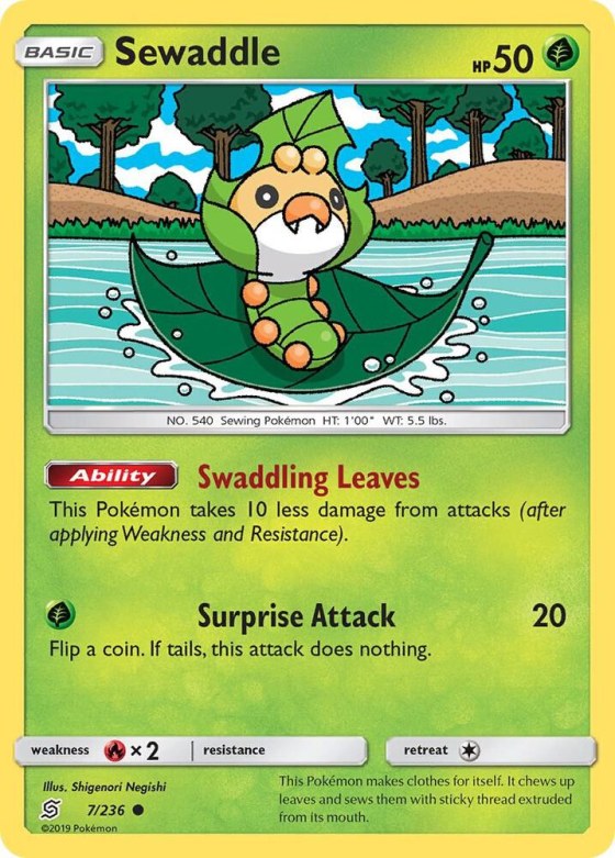 Sewaddle (7) - Reverse Holo
