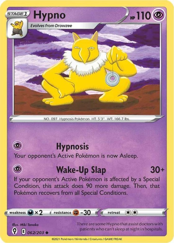 Hypno - Reverse Holo