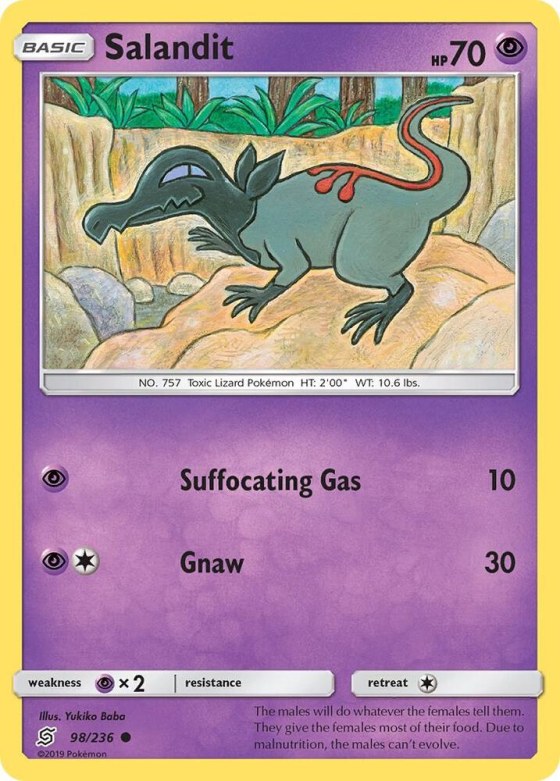 Salandit (98) - Reverse Holo