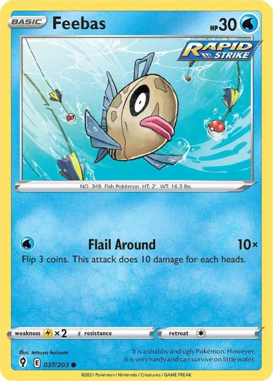 Feebas - Reverse Holo