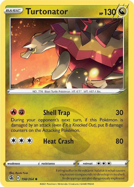 Turtonator - Reverse Holo